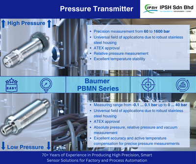 Pressure & Temperature Measurement Instruments Now Available