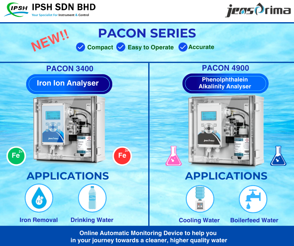 New Product: Jensprima PACON Series 3400 & 4900 – IPSH SDN BHD