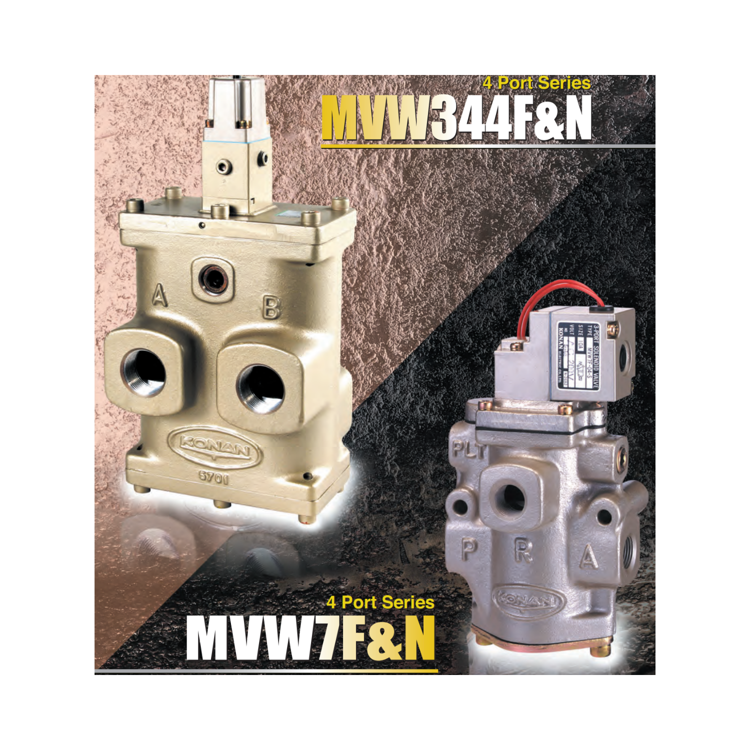 Konan Pneumatic Solenoid Valves Large Capacity Poppet IPSH SDN BHD
