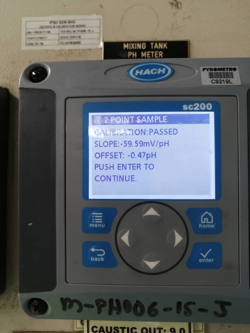 pH and Conductivity Meter Calibration Hach IPSH SDN BHD